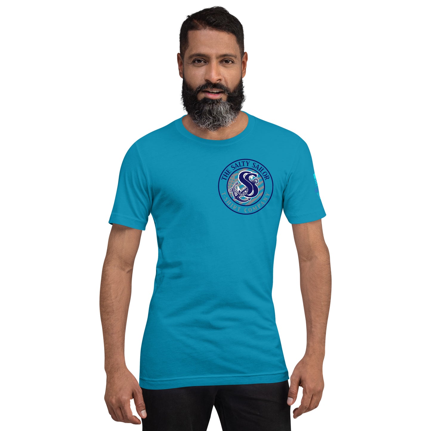 Wave Chaser Salt Maker The Salty Sailor T-Shirt Company Nautical Style Tee