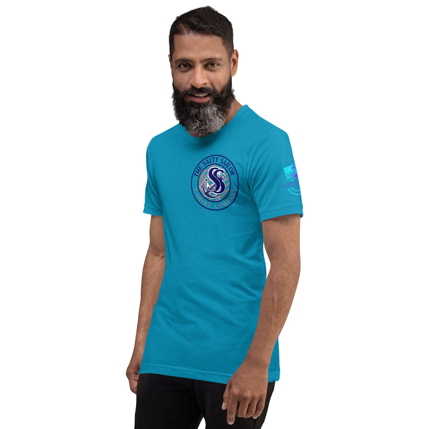 Wave Chaser Salt Maker The Salty Sailor T-Shirt Company Nautical Style Tee