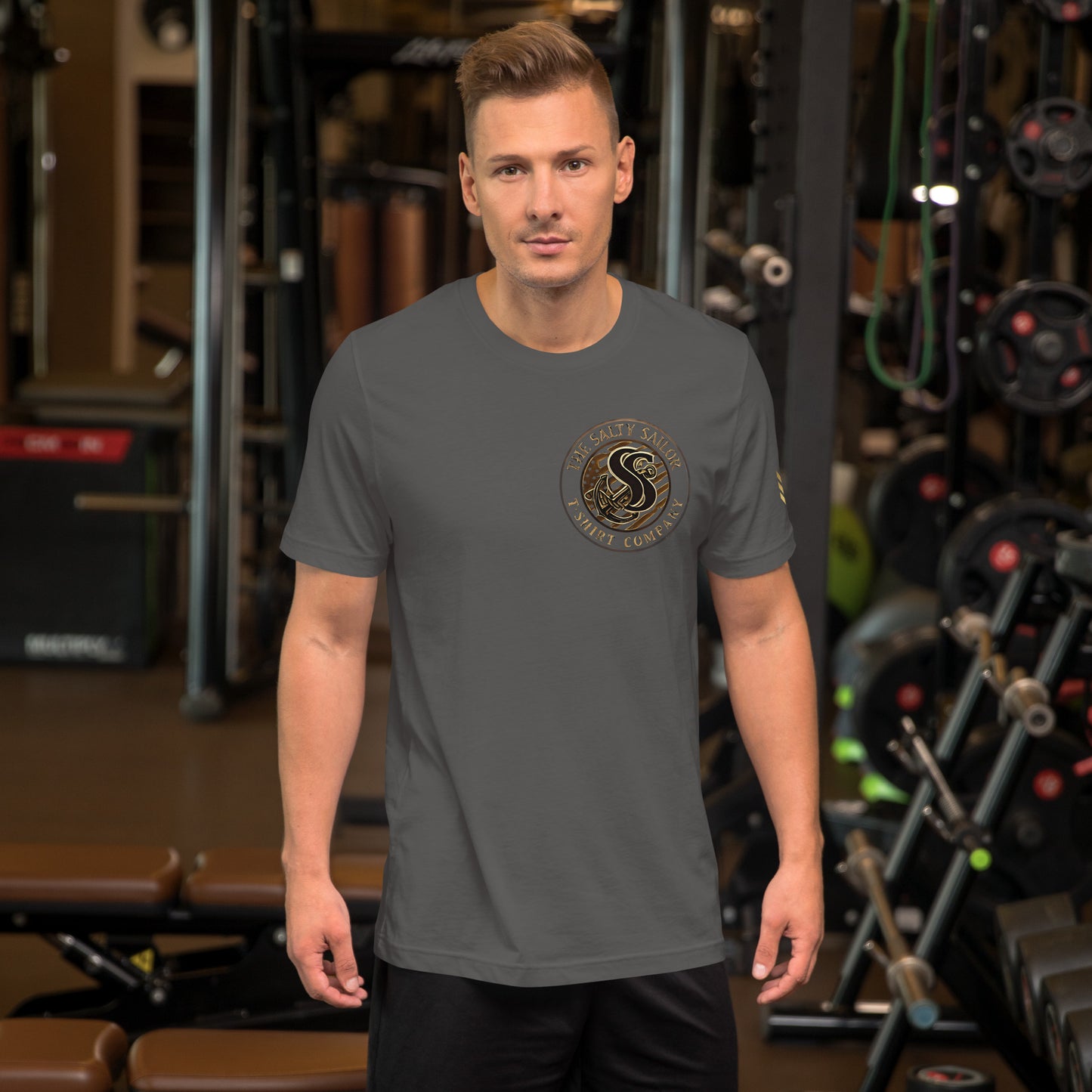 US Navy Petty Officer 1st Class with Gold Chevrons Tribute Tee