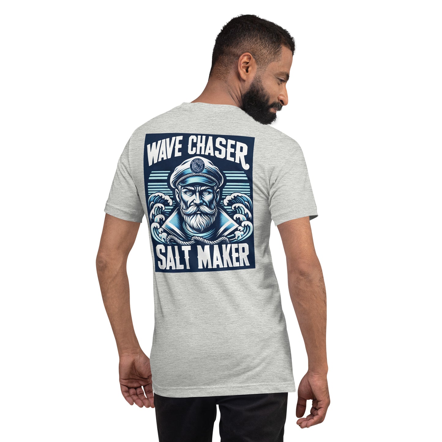 Wave Chaser Salt Maker The Salty Sailor T-Shirt Company Nautical Style Tee