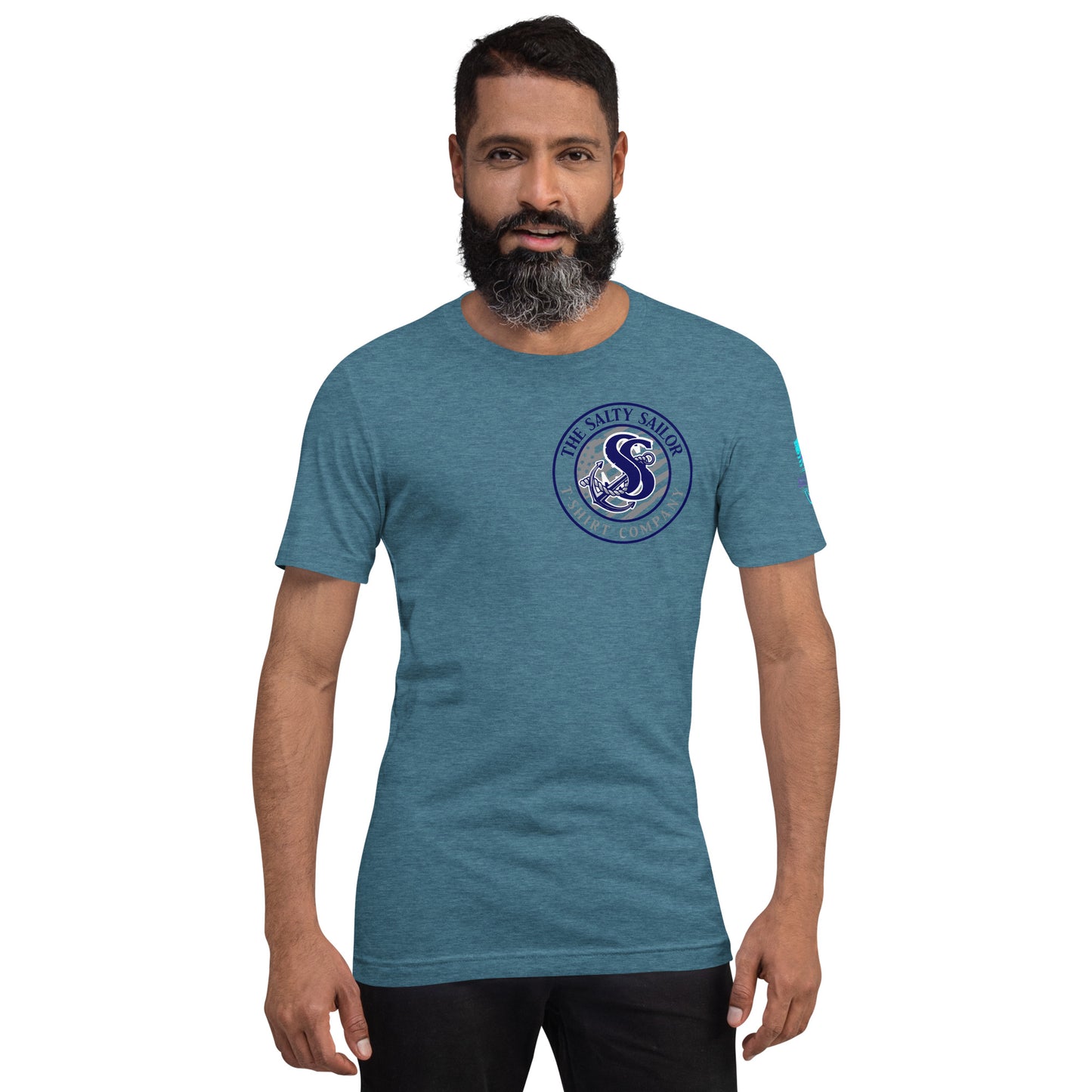 Wave Chaser Salt Maker The Salty Sailor T-Shirt Company Nautical Style Tee