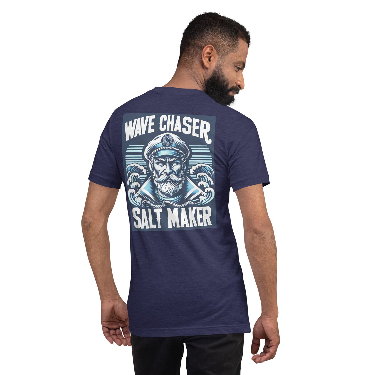 Wave Chaser Salt Maker The Salty Sailor T-Shirt Company Nautical Style Tee