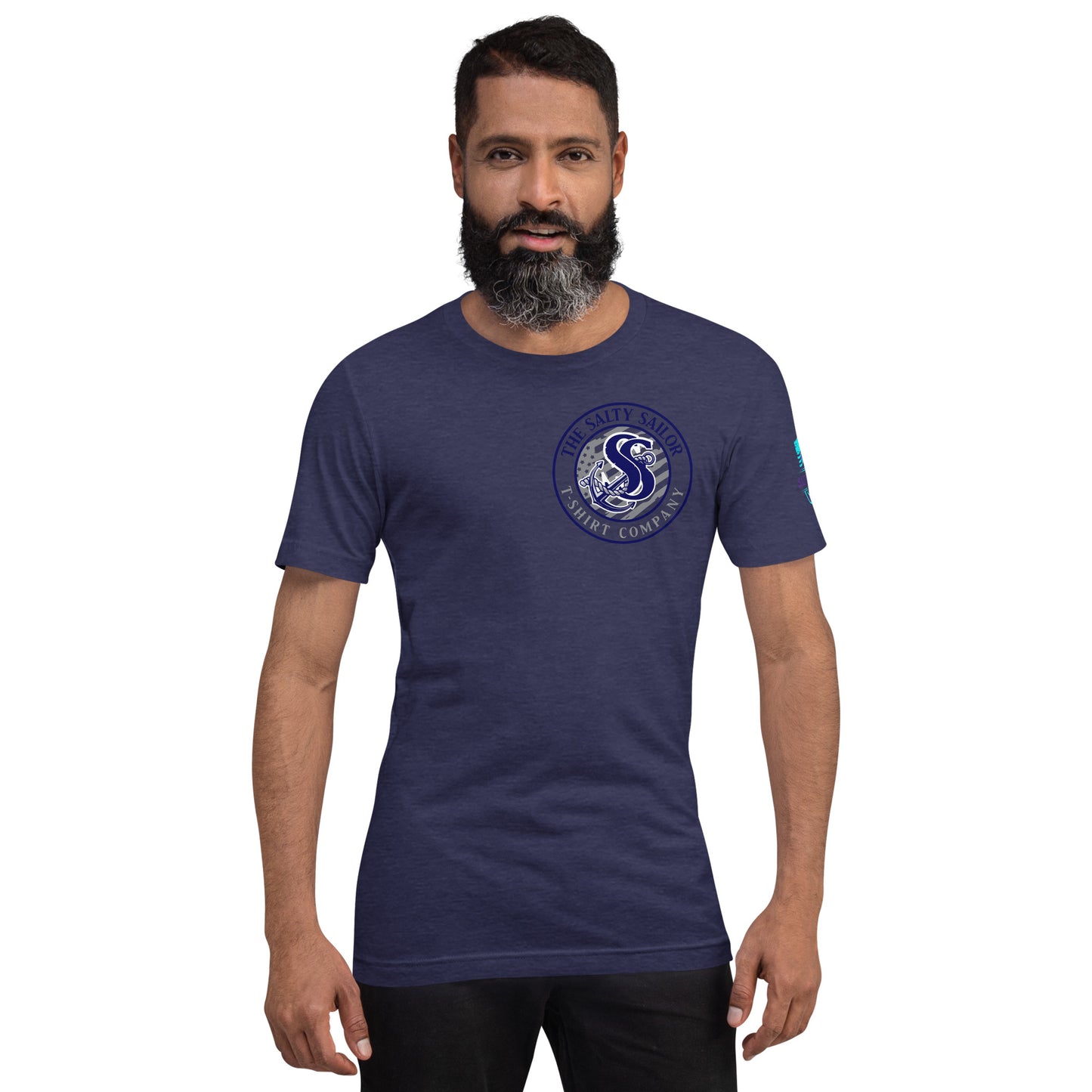 Wave Chaser Salt Maker The Salty Sailor T-Shirt Company Nautical Style Tee
