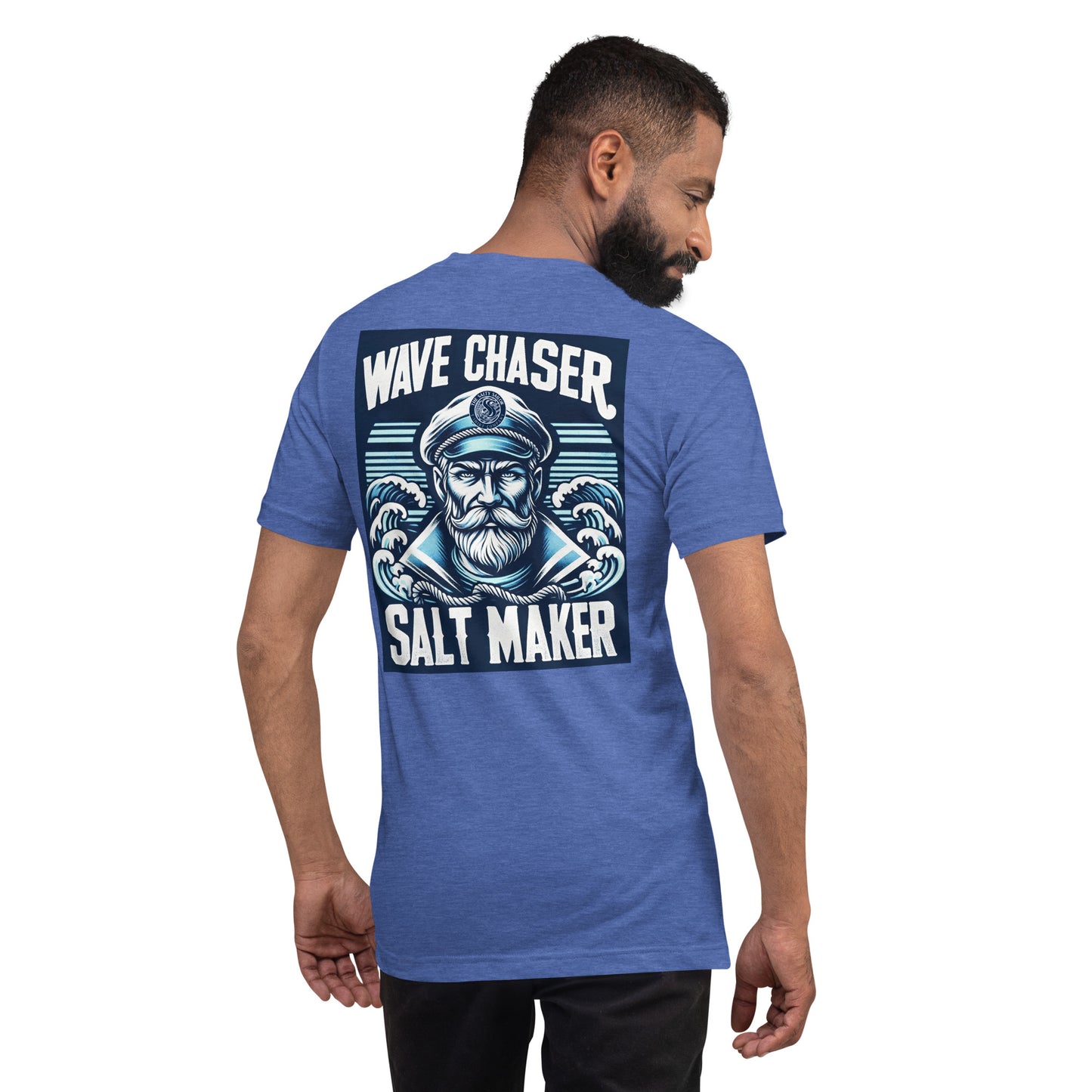 Wave Chaser Salt Maker The Salty Sailor T-Shirt Company Nautical Style Tee