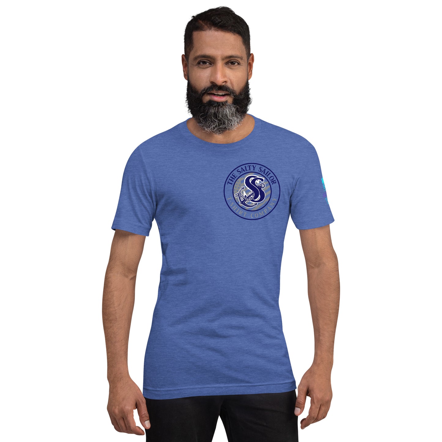 Wave Chaser Salt Maker The Salty Sailor T-Shirt Company Nautical Style Tee