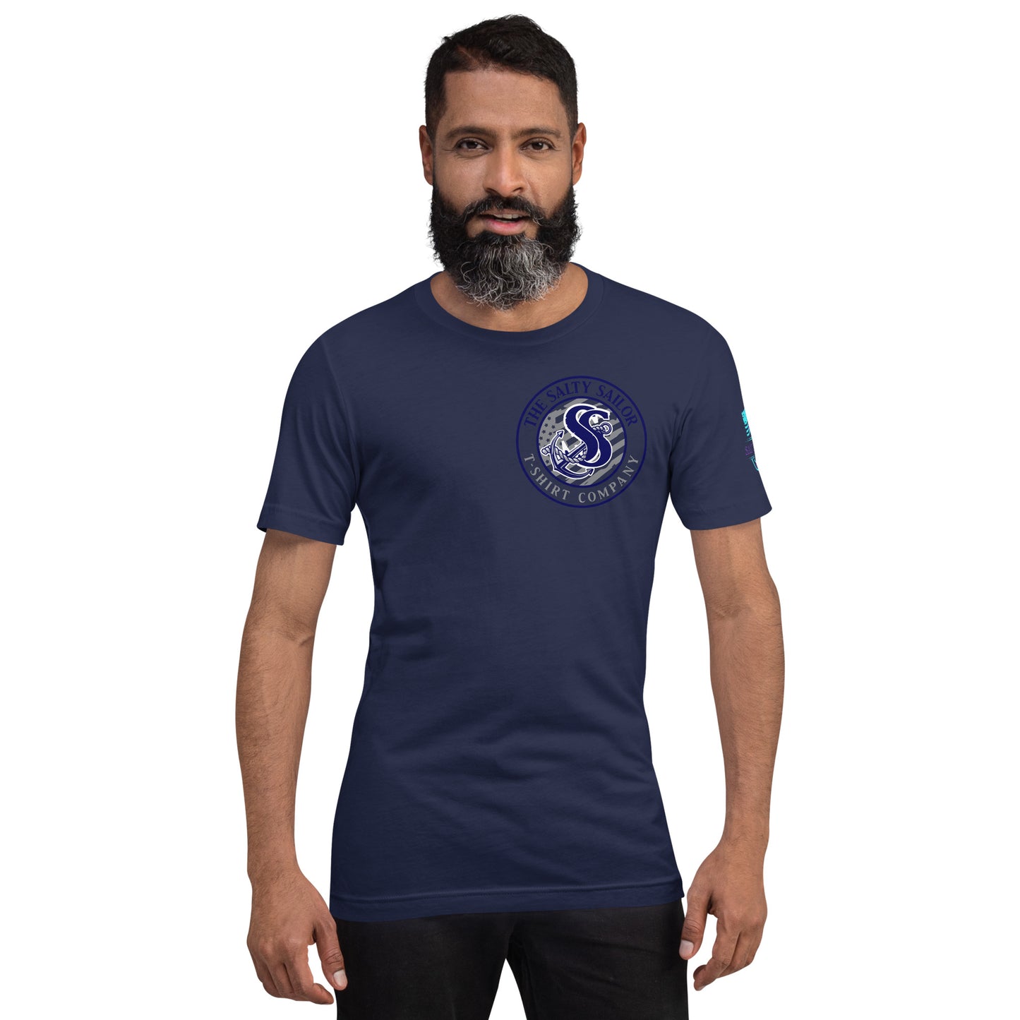 Wave Chaser Salt Maker The Salty Sailor T-Shirt Company Nautical Style Tee