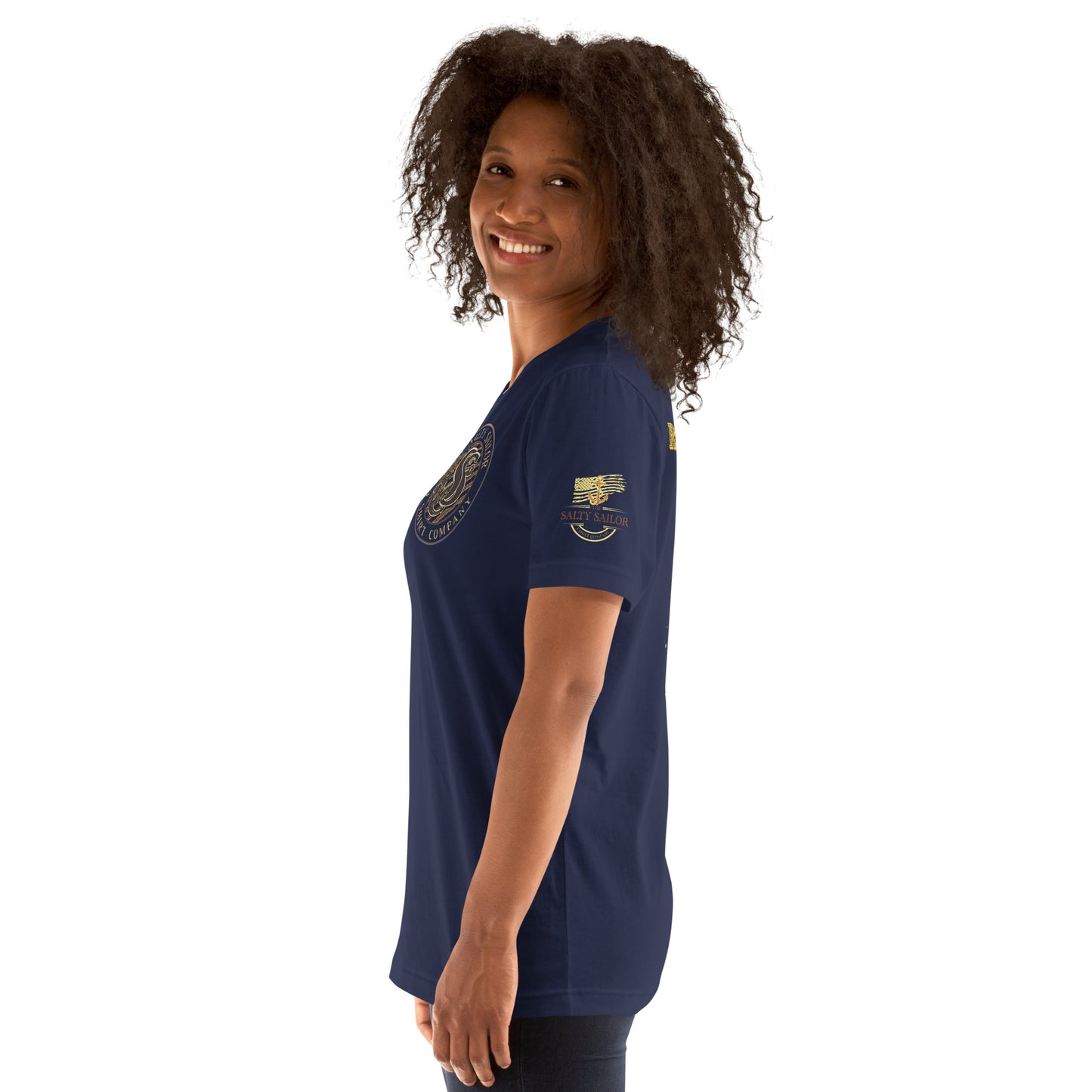 Rub Some Salt In It T-Shirt | Salty Sailor Nautical Tee | Navy Veteran Shirt | Anchor Tattoo Graphic Tee | Beachwear for Sailors