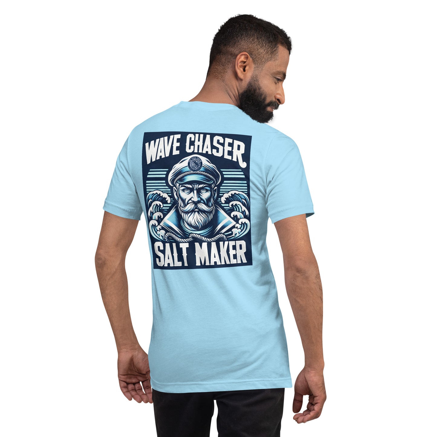 Wave Chaser Salt Maker The Salty Sailor T-Shirt Company Nautical Style Tee