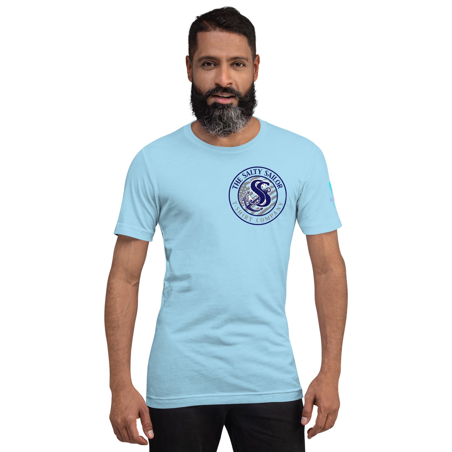 Wave Chaser Salt Maker The Salty Sailor T-Shirt Company Nautical Style Tee