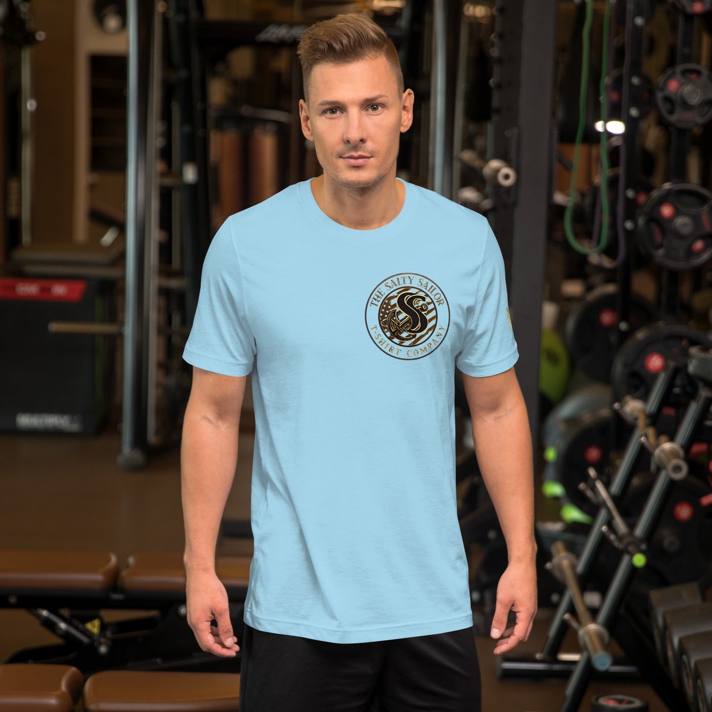 US Navy Petty Officer 1st Class with Gold Chevrons Tribute Tee