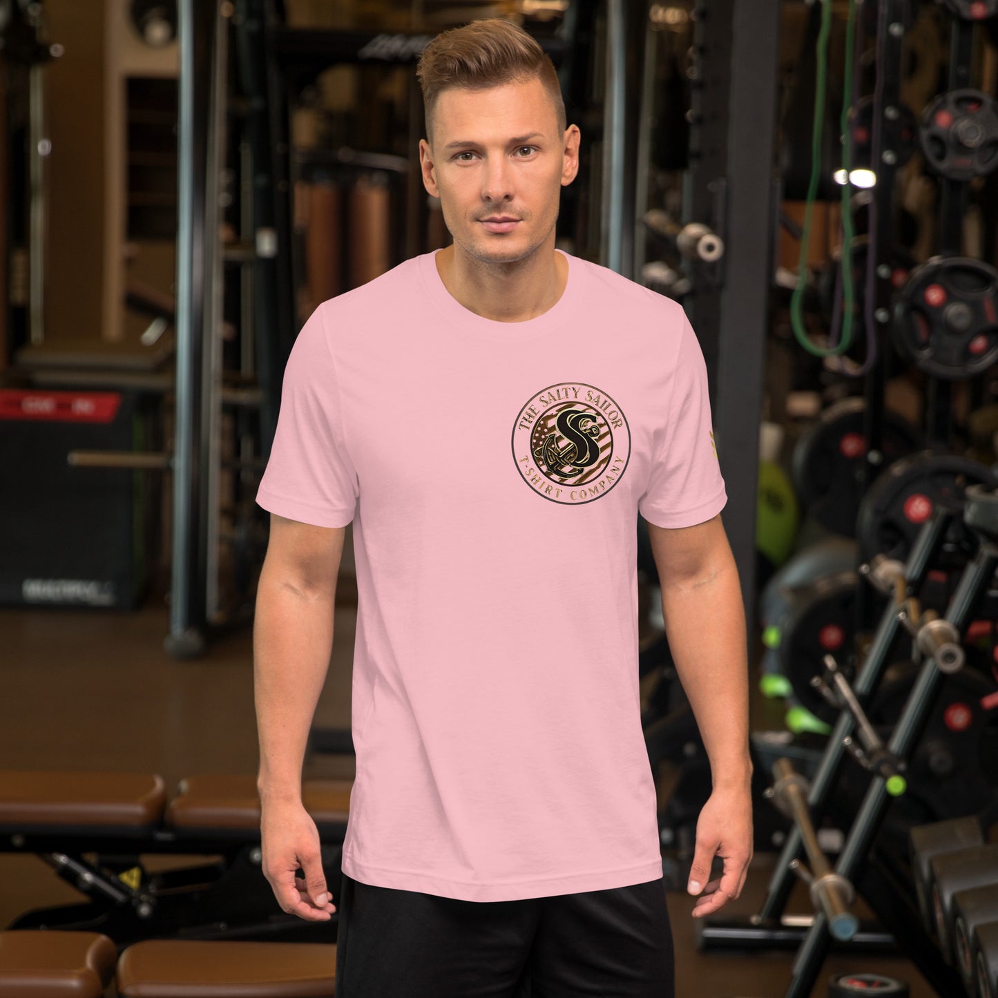 US Navy Petty Officer 1st Class with Gold Chevrons Tribute Tee
