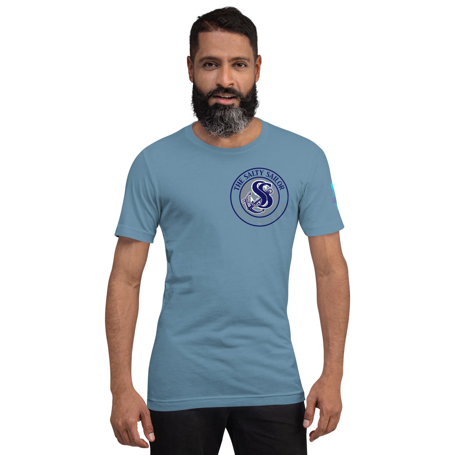 Wave Chaser Salt Maker The Salty Sailor T-Shirt Company Nautical Style Tee