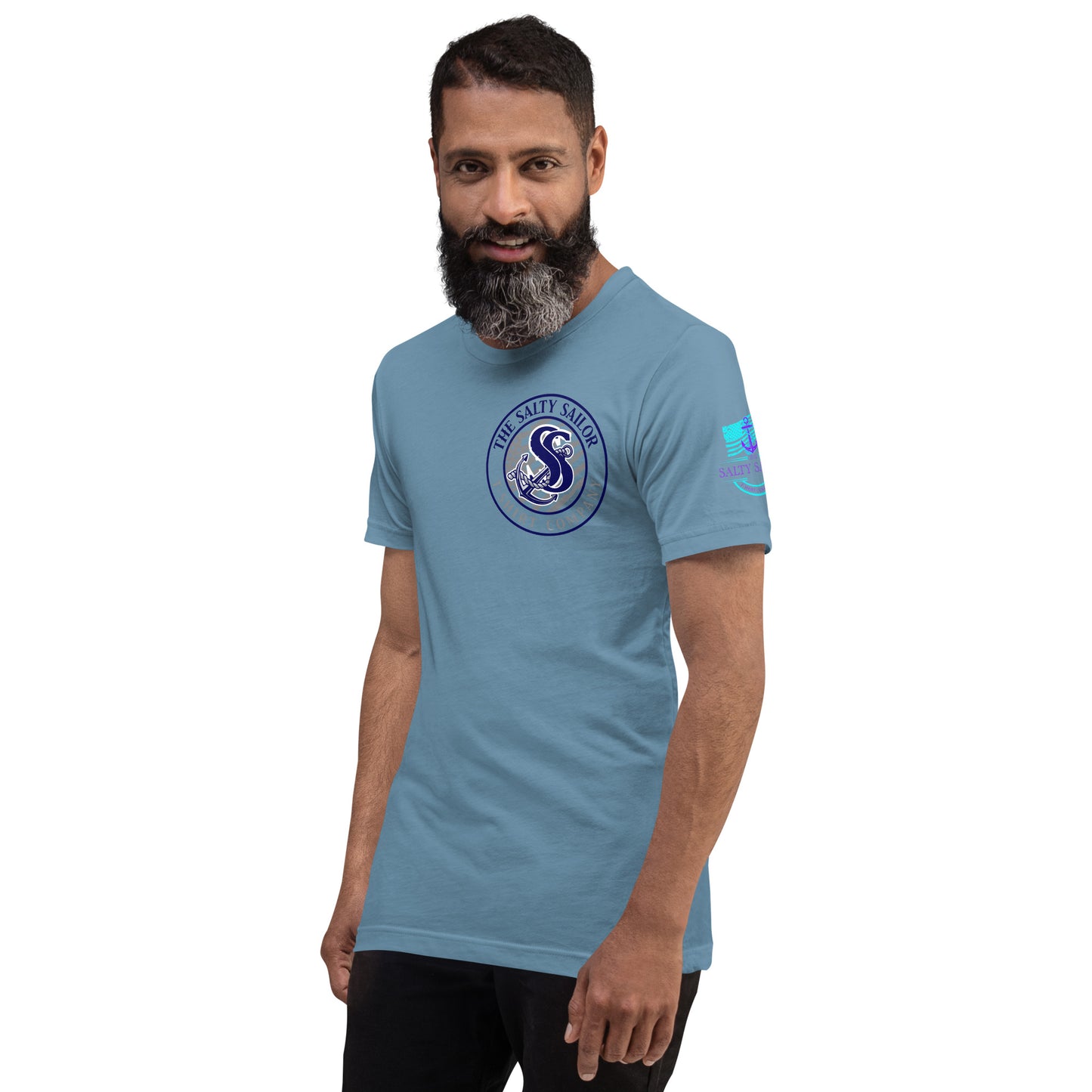 Wave Chaser Salt Maker The Salty Sailor T-Shirt Company Nautical Style Tee