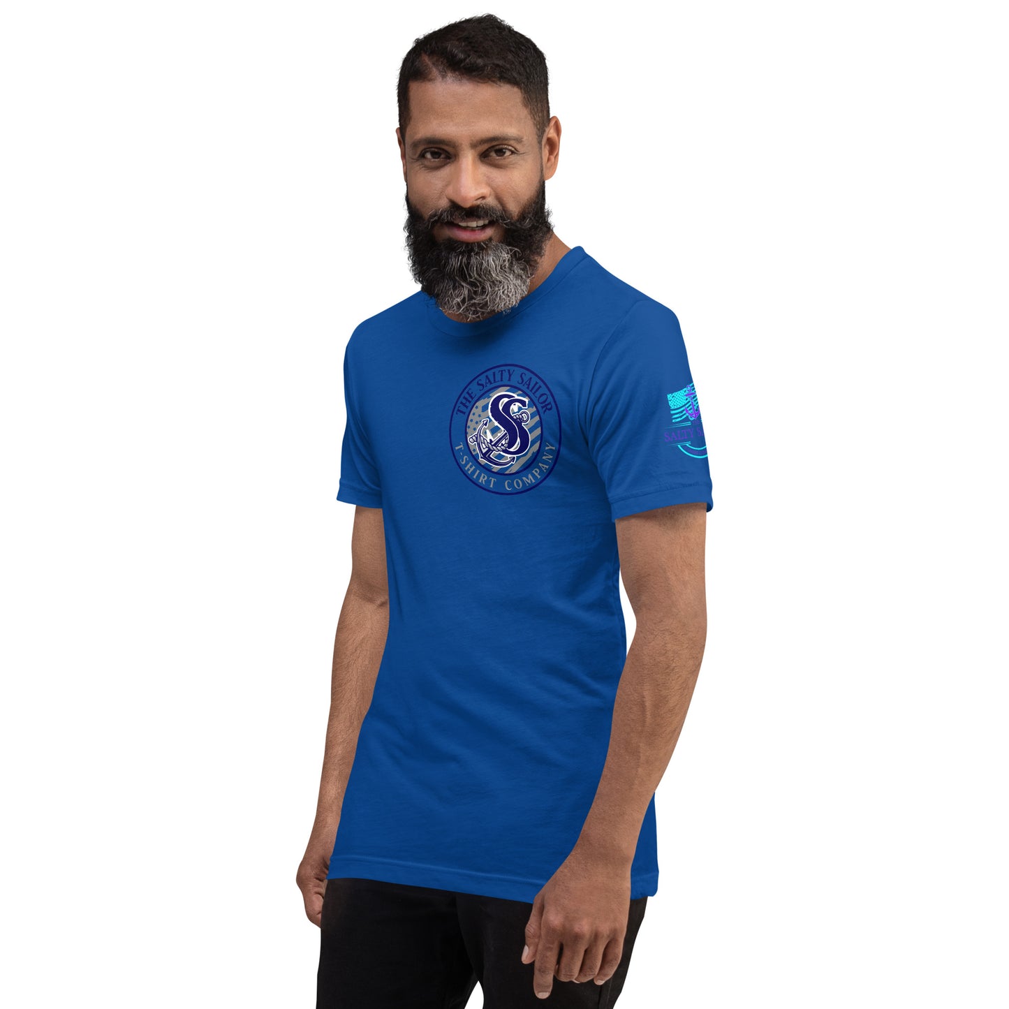 Wave Chaser Salt Maker The Salty Sailor T-Shirt Company Nautical Style Tee