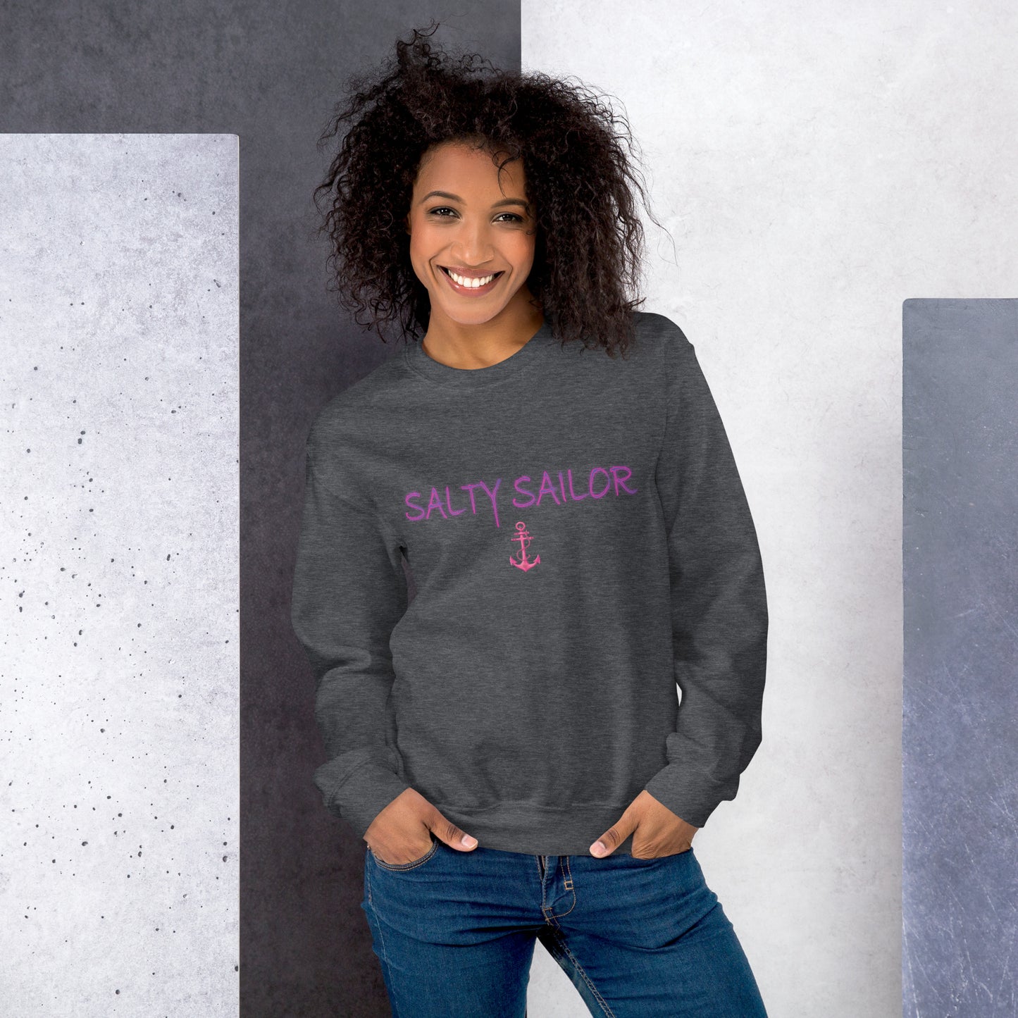 Salty Sailor Anchored Sweatshirt