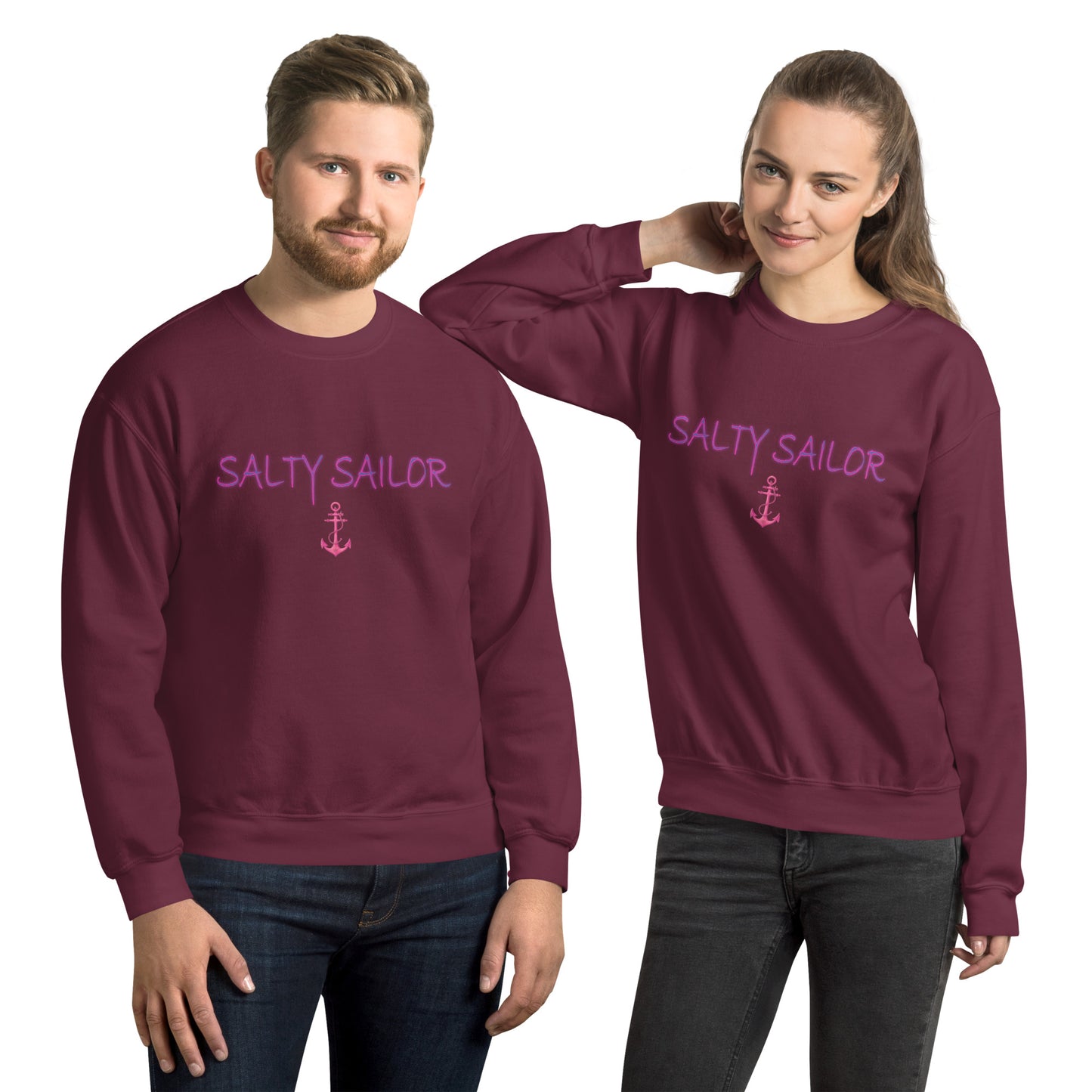 Salty Sailor Anchored Sweatshirt