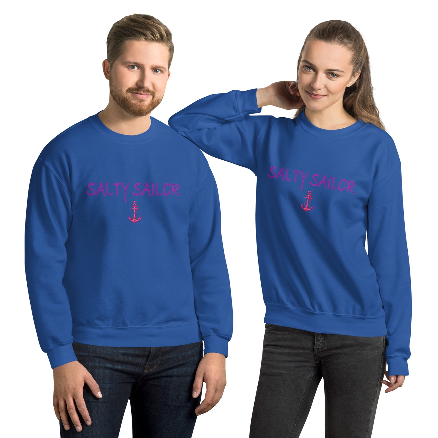Salty Sailor Anchored Sweatshirt