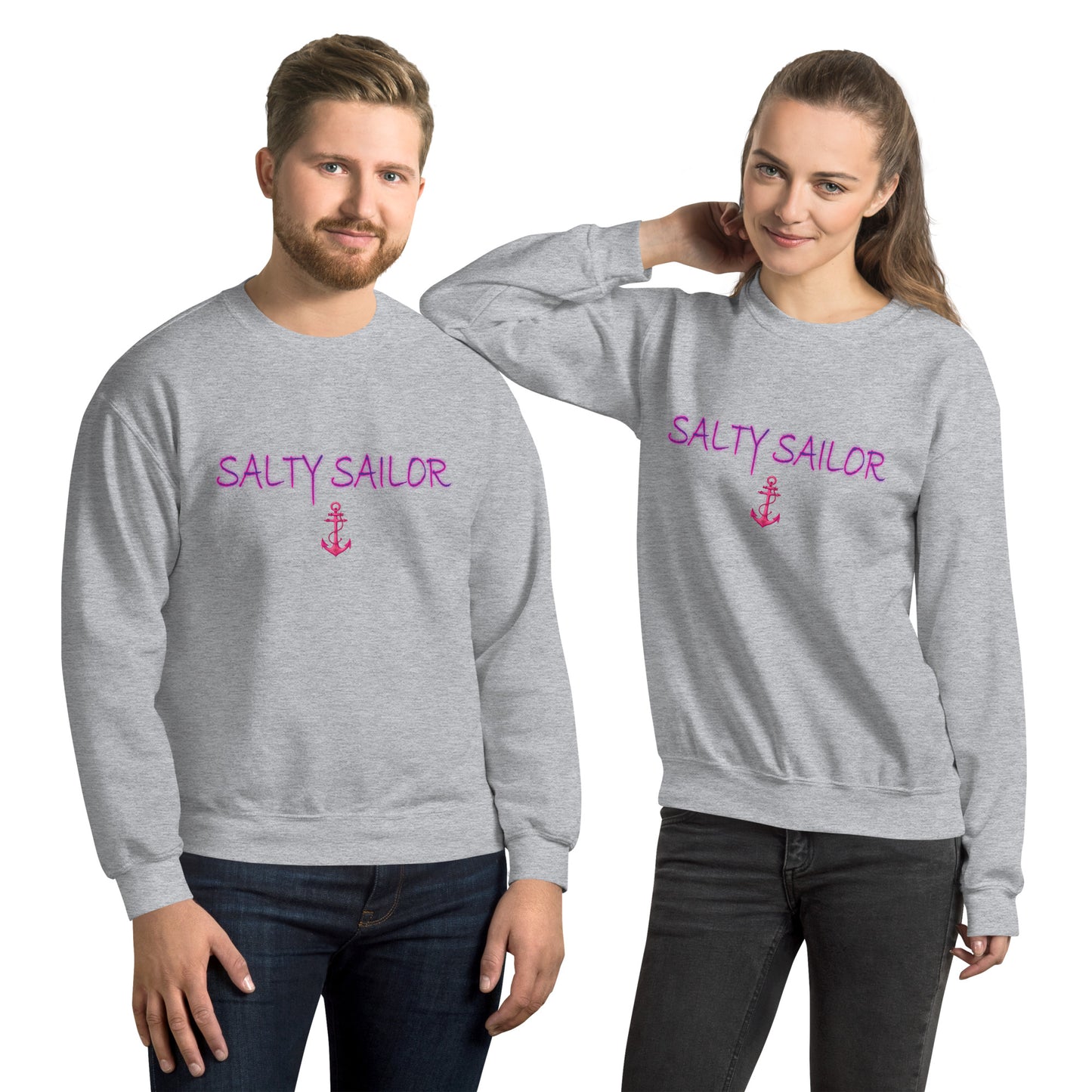Salty Sailor Anchored Sweatshirt