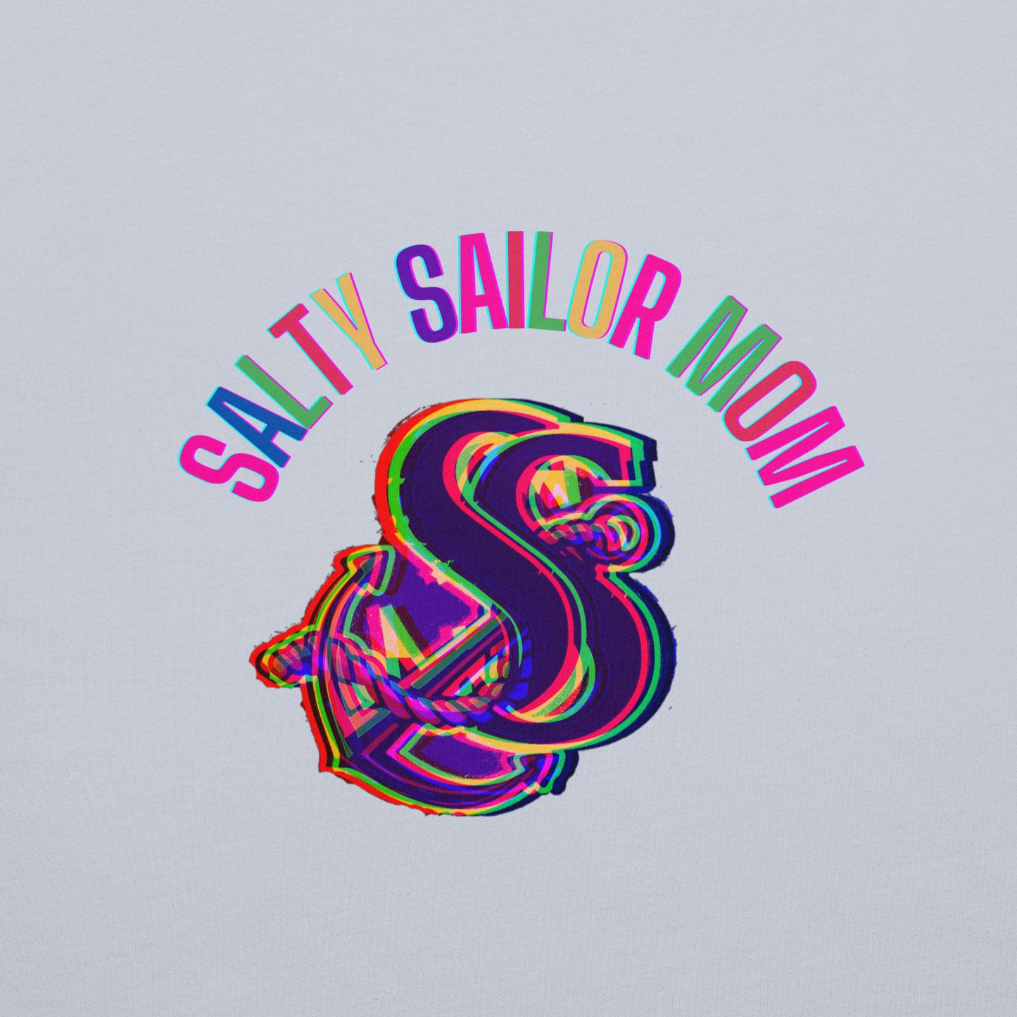 Salty Sailor Mom Tee