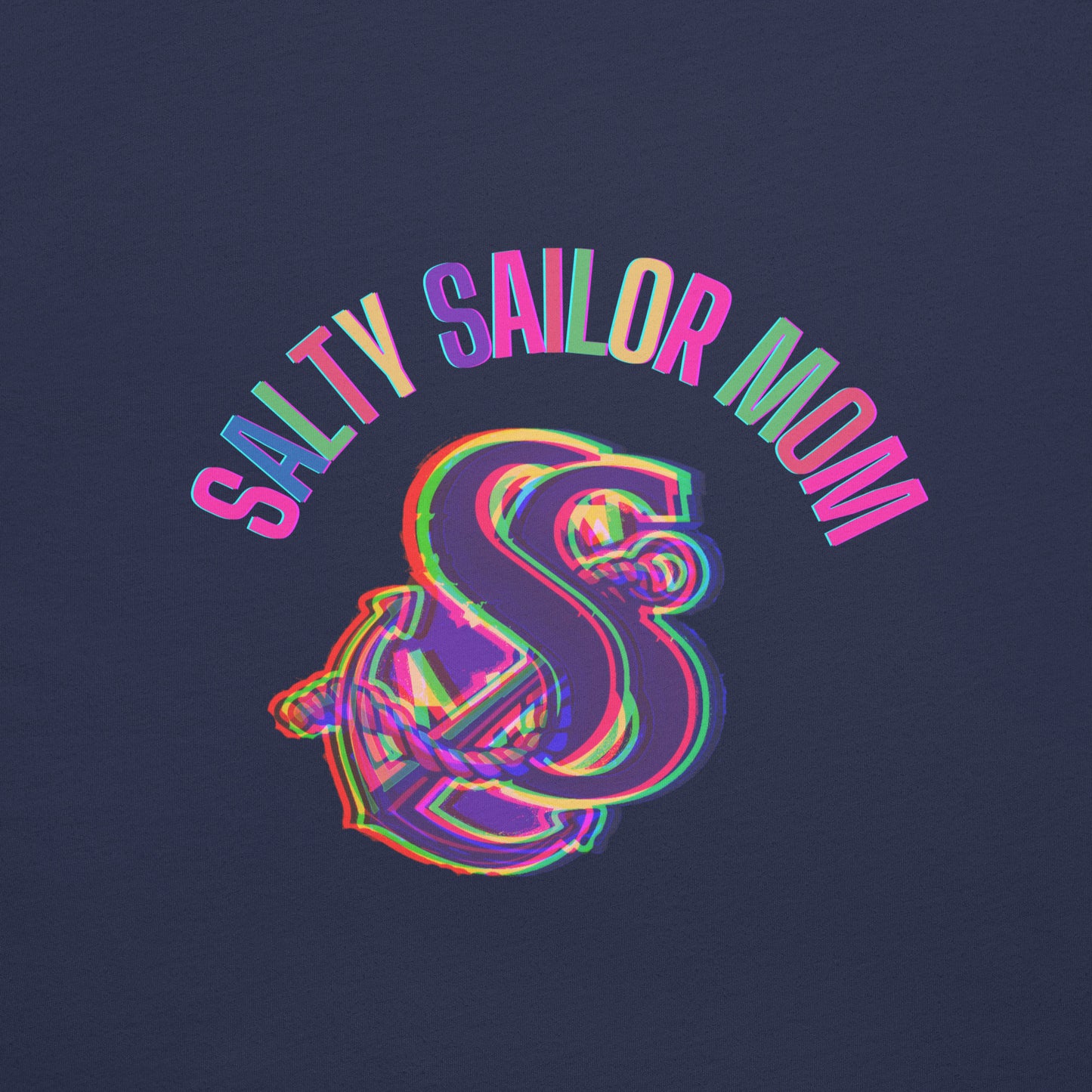 Salty Sailor Mom Tee