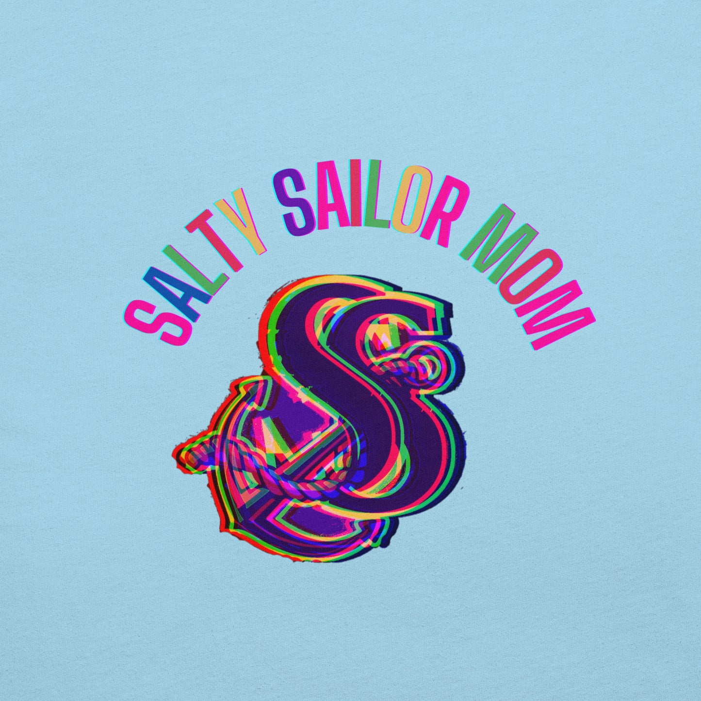 Salty Sailor Mom Tee