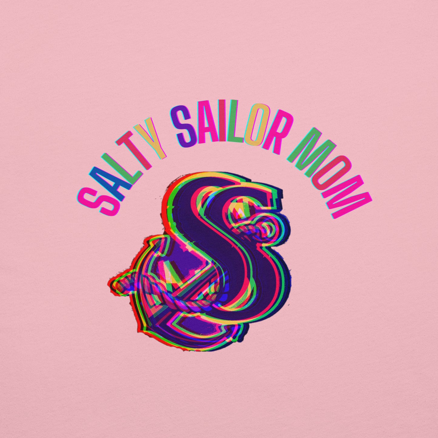 Salty Sailor Mom Tee