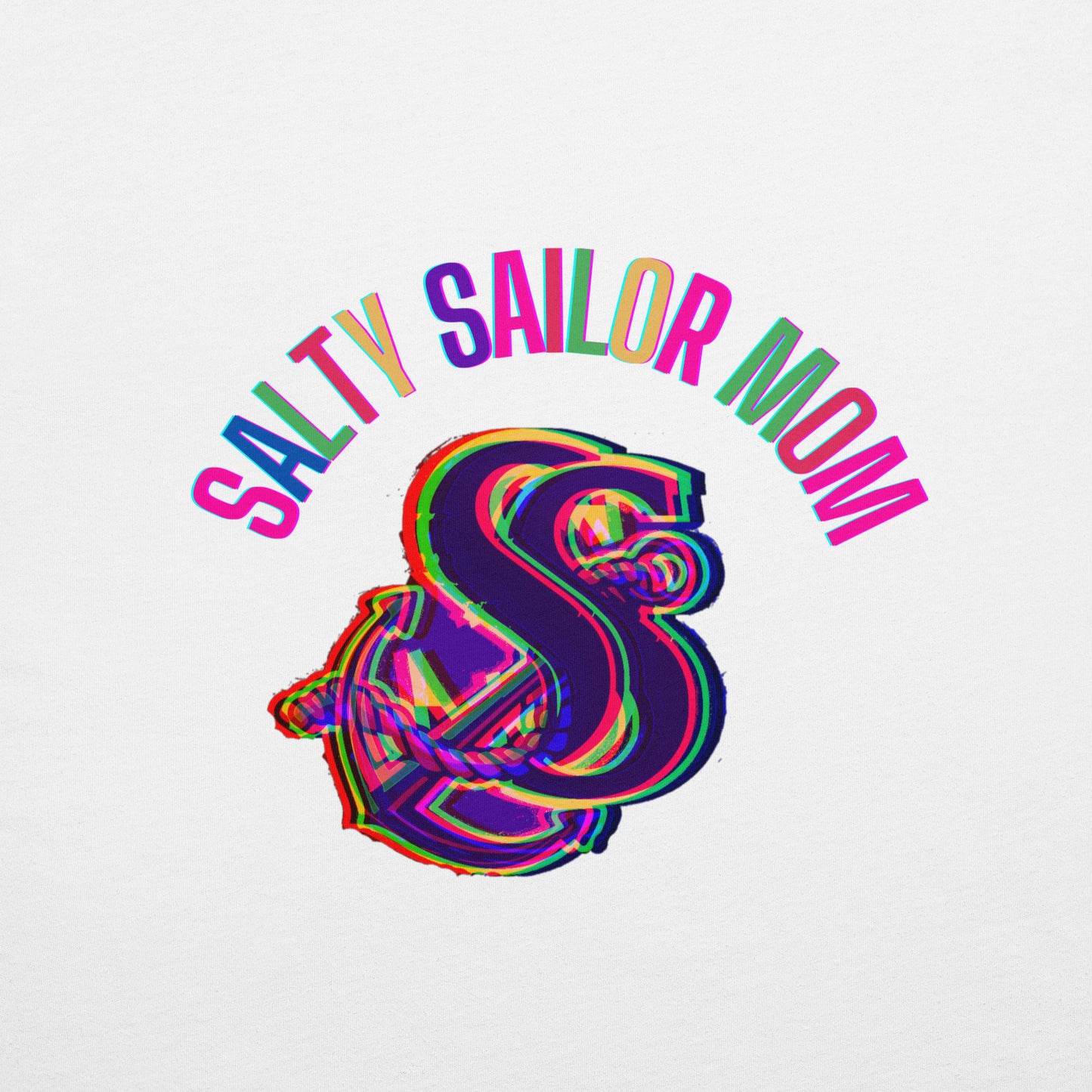 Salty Sailor Mom Tee