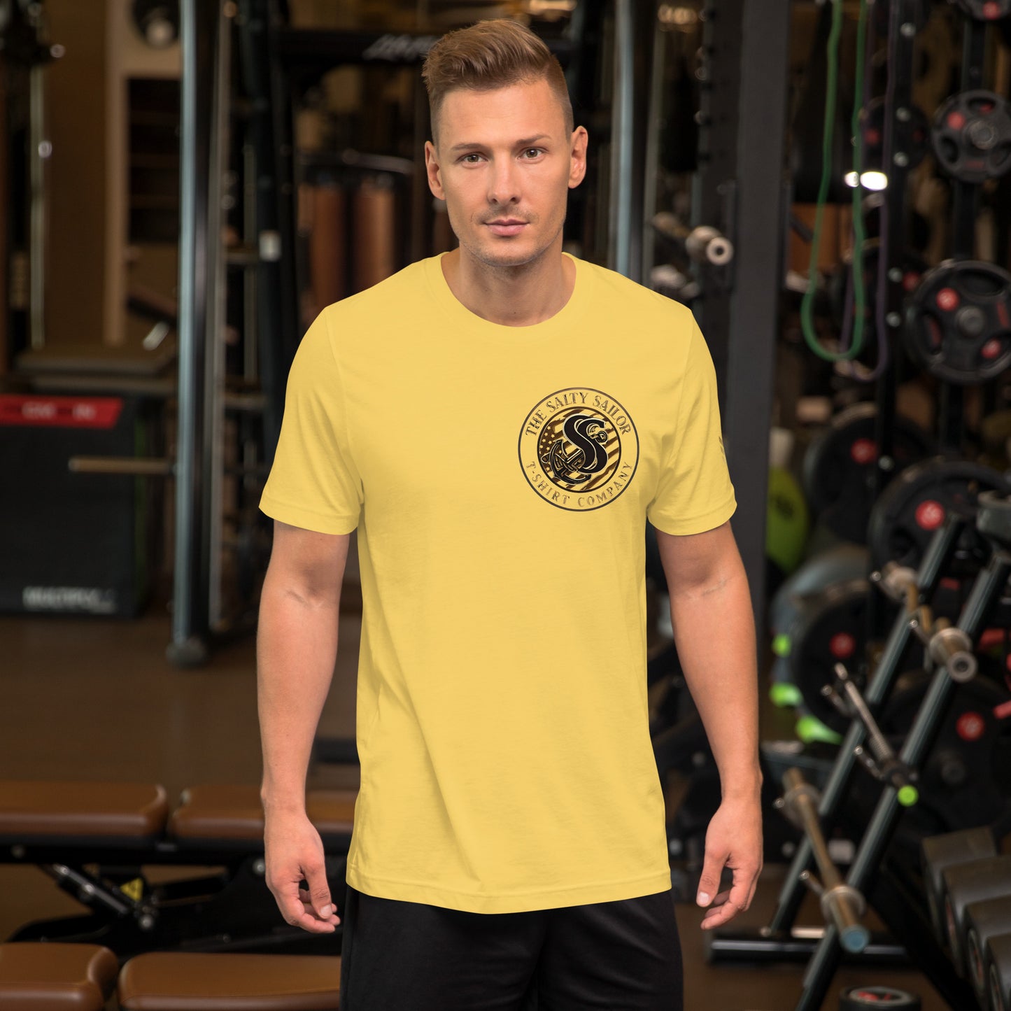 US Navy Petty Officer 1st Class with Gold Chevrons Tribute Tee